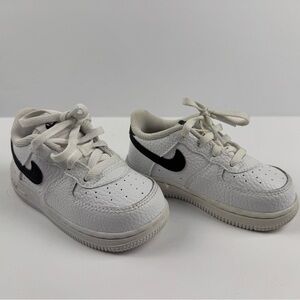 Nike Kids White and Black Sneakers